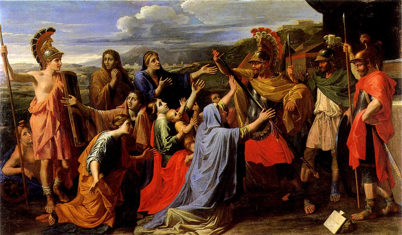 Veturia ai piedi di Coriolano